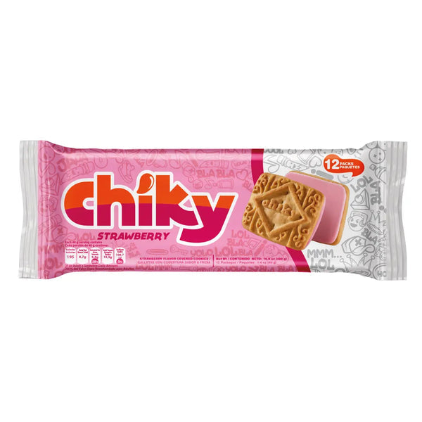 Galletas chiky sabor fresa