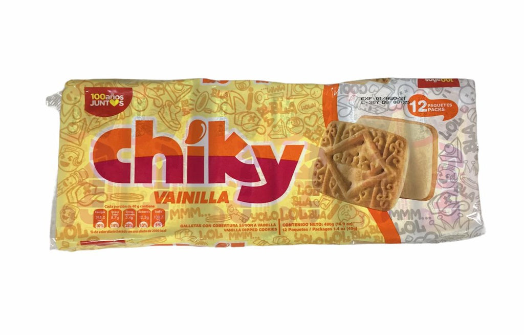 Galletas Chiky Sabor Vainilla