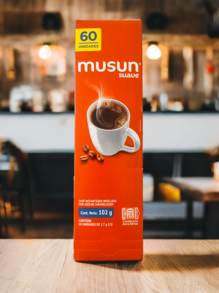 Café Musun Suave Café Instantáneo 60 sobres
