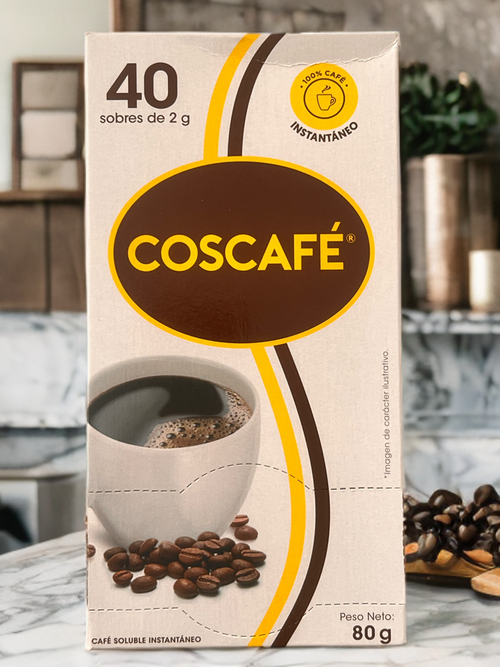 Café Coscafe 40 sobres.  Café Instantáneo