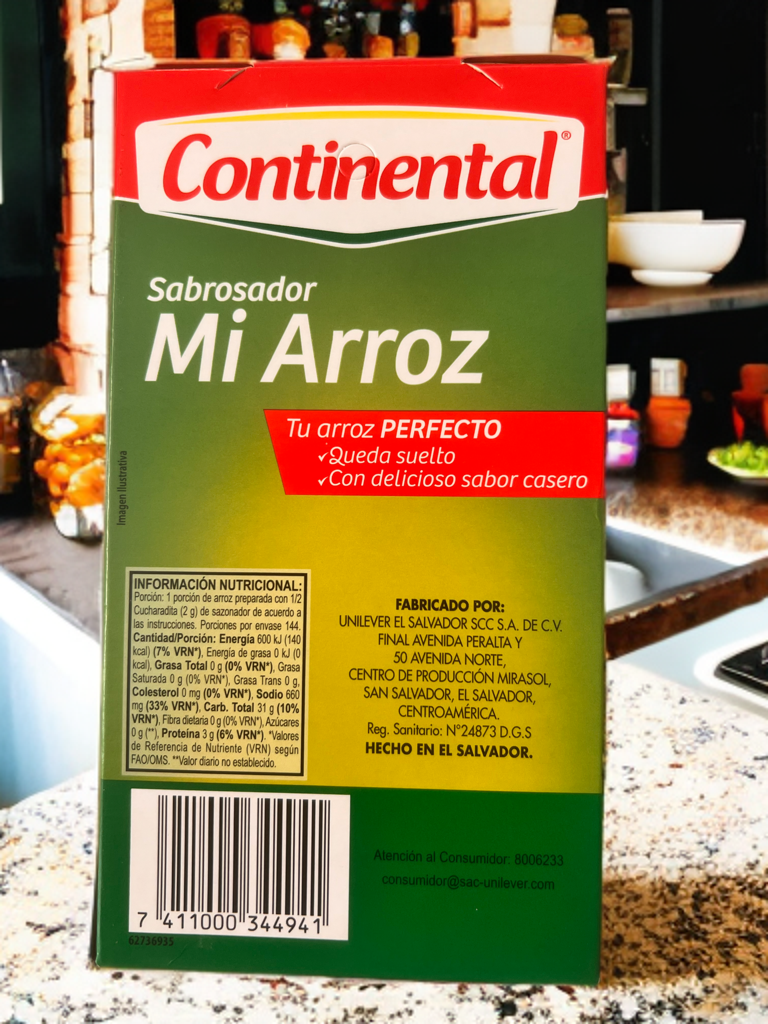 sabrosador mi Arroz 36 sobres