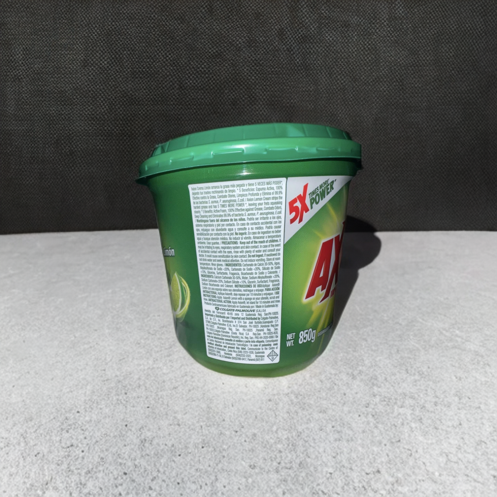 Axion El Verdadero Arranca Grasa Limón  850 gramos