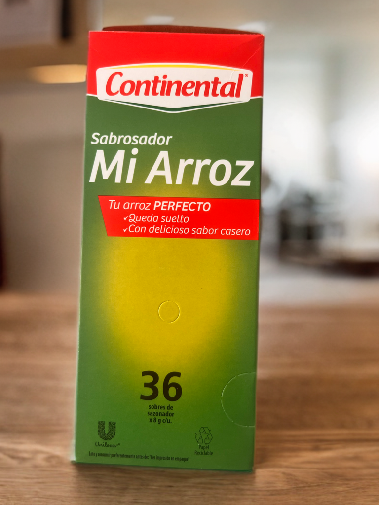sabrosador mi Arroz 36 sobres