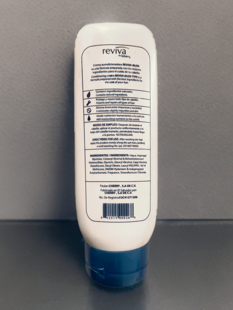 Crema Reviva Acondicionador Para el Cabello Musk 8 oz