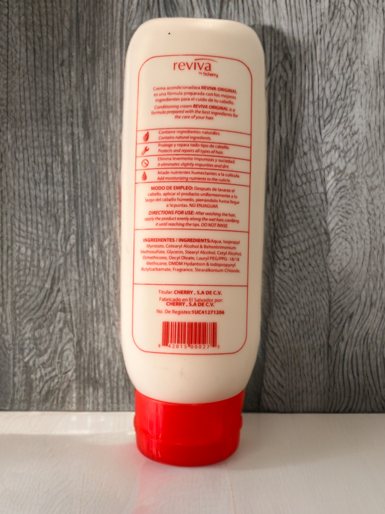 Crema Reviva Acondicionador Original Para Todo Tipo De Cabello