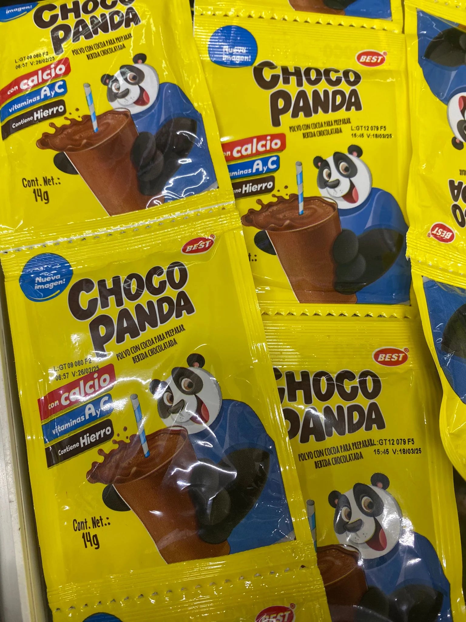 Chocopanda 12 sobrecitos