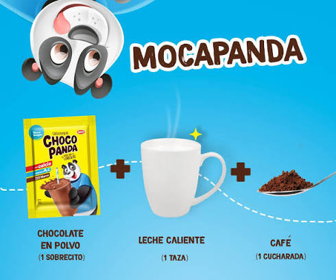 Chocopanda 12 sobrecitos